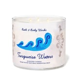 3-Dochtkerze Turquoise Water