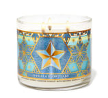 3-Dochtkerze Vanilla Snowflakes