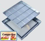 Heika-Ground Flame inox, coupe-feu 120 minutes