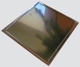 Heika-Softline inox brossé avec clé carrée