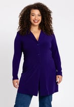 Yoek blazer dolce paars