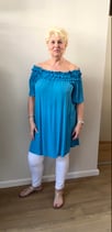 NO.1 BY OX tuniek/blouse turquoise