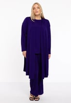 Yoek vest lang paars