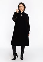 Yoek jurk Dolce zwart