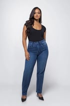 Fox Factor jeans Gigi Shadow Blue MOM