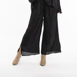 Escape wijde broek zwart