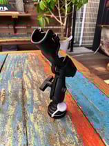 マウント+ロッドホルダー