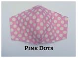 Pink Dots Pocket Mask