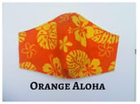 Orange Aloha Pocket Mask