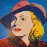 Warhol, Andy Poster - Ingrid Bergman mit Hut