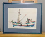 Goldammer, Karl Originalzeichnung - Evangelistra 1613 1976