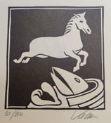 Krenn, Hans - Vogelmensch 8 - Pferd