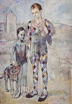 Picasso Pablo - Gaukler mit Hund