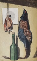 Escher, Hans - Stillleben mit Fasan