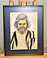 Goldammer, Karl Originalzeichnung - Portrait 1975