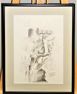 Goldammer, Karl Originalzeichnung - (A 10) Chorinsky Klause 1982