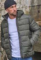 Tee Jays | 9646 | Leichte Kapuzen Steppjacke