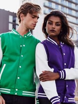 AWDis | JH043 | Varsity Jacket  Unisex