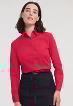 Russell | 934F | Popeline Bluse langarm