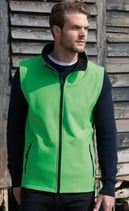 Result | R232M | Herren "Printable" 2-Lagen Softshell Gilet