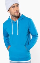 Kariban | K446 | Kontrast Kapuzen Sweater