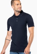 Kariban | K232 | 2-farbiges Piqué Polo "Flag"