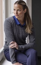 Cutter & Buck | 355433 | Vernon V-neck Ladies