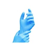 Nitrile Disposable Gloves, Gloves Latex Free, Powder Free Gloves, Food Grade Gloves, 100 Pc SMALL Size, Blue