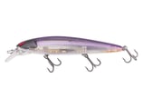 Laydown Minnow MID 110 - Purple Wakasagi