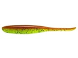 3" Shad Impact - Motoroil Chartreuse
