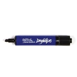 Berol Chisel-tip Dry-Wipe Marker Pen (Black) & Lint Free Cloth