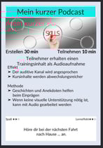 Kartenset: Design von Online-Trainings