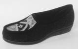 Art. 26 832 Damen-Mok.-Slipper schwarz