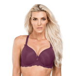 Elise Moulded in plum