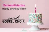 Personalisiertes Happy Birthday