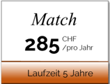 Werbepaket "Match" Laufzeit 5 Jahre