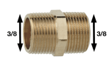 Doppelnippel 3/8-3/8