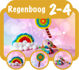 Knutselbox Regenboog 2-4 jr
