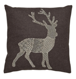 Leni Deko Kissen mit Hirsch col.149 braun