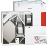 Helios KWL EC 500 W - ventilation double flux haut rendement