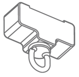 Deckenmagnet mit Öse, 3 kg