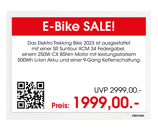 elektronisches Preisschild 11,6" (Zoll)