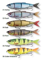 Savage Gear 4Play V2 Liplure 135mm / slow float - Jointed Swimbait / Wobbler