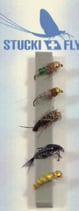 Stucki Fly Gold Head Nymphs - Goldkopf Nymphen Set