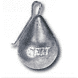 Sakura Birnenblei mit Clip - Schnellwechsel Angelblei