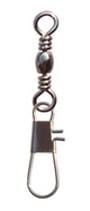 Stucki Fishing Barrel Swivel with Interlock-Snap - Tonnenwirbel mit Karabinerhaken