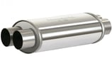 INTERMEDIAIRE OVALE 2 ENTREES ET 2 SORTIES POUR DIAMETRE TUBE 63.5mm