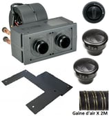 PACK CHAUFFAGE HABITACLE SIROCO MINOX 2D 350m3/h