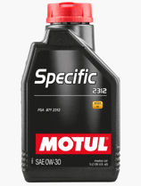 HUILE MOTUL SPECIFIC 2312 0W30