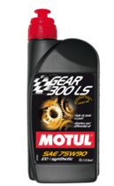 HUILE MOTUL GEAR 300 LS 75W90 POUR BOITE ET PONT